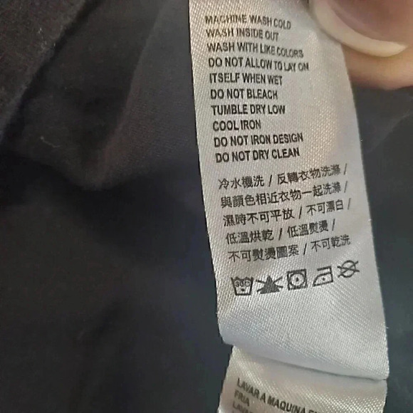 Levi's Kids Star Wars Stormtrooper Graphic T Shirt Black Cotton Size XL - Picture 7 of 7